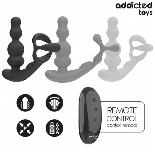 Masajeador Prostatico Rotatorio Control Remoto - detalle 5