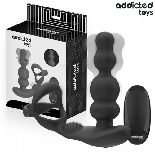 Masajeador Prostatico Rotatorio Control Remoto