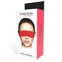 mascara antifaz rojo darkness - detalle 3