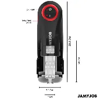 masturbador automatico 5 succiones gravity - detalle 7