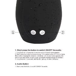 masturbador con vibracion y conexion usb shequ - detalle 9