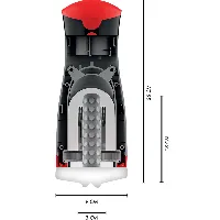 masturbador de compresion y vibracion jango - detalle 6