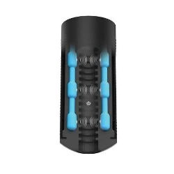 masturbador masculino con 9 balas vibratorias interactivo - detalle 4