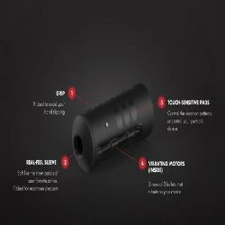 masturbador masculino con 9 balas vibratorias interactivo - detalle 5