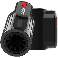 masturbador turbo con empuje y rotación vortex - detalle 3