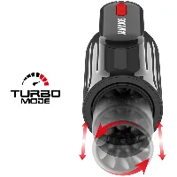 masturbador turbo con empuje y rotación vortex - detalle 5