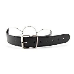 mordaza bondage con aro de metal talla m 45 cm - detalle 3