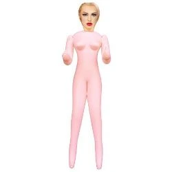 muñeca hinchable deportista y gimnasta - detalle 3