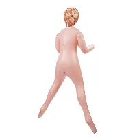 muñeca hinchable fill me rubia - detalle 3