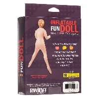 muñeca hinchable fill me rubia - detalle 7