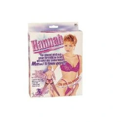 muñeca hinchable hannah con ropa interior