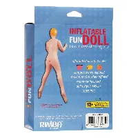 muñeca hinchable rubia big boy - detalle 6