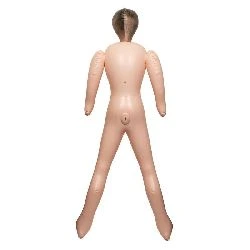 muñeco hinchable personal trainer con dildo - detalle 4