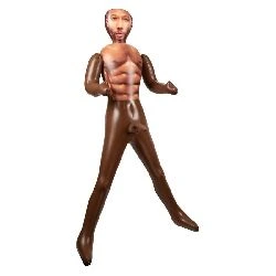 muñeco hombre sexual negro california exotics - detalle 3