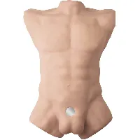 muñeco realista apolo masculino - detalle 6
