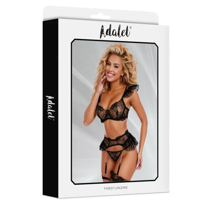 Natalie Set Con Liguero Sujetador Y Bragas - detalle 3