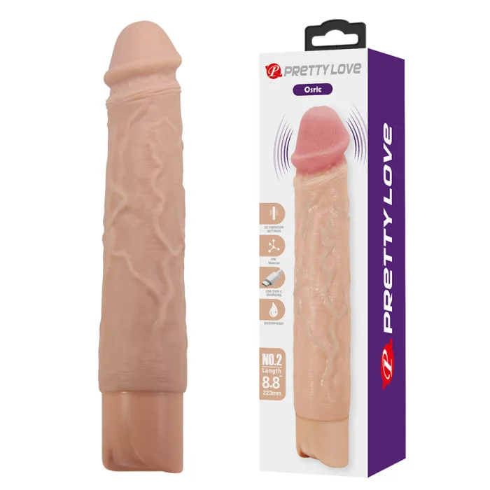 OSRIC VIBRADOR REALÍSTICO FLEXIBLE - detalle 2