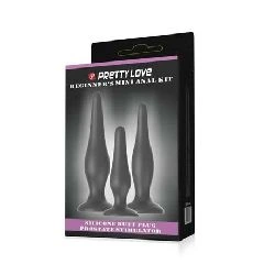pack 3 plug anales mini anal kit pretty love - detalle 8
