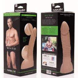 pene de mick blue de 21 centimetros fleshlight guys - detalle 3