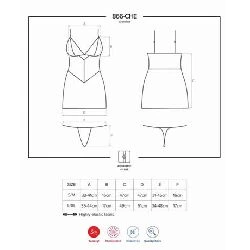 picardias y tanga negro transparente obsessive - detalle 3