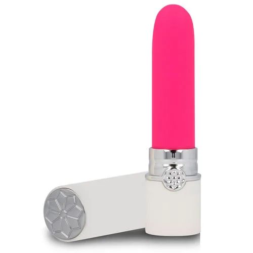 Pintalabios Vibrador Pequeño 10 Modos USB Recargable