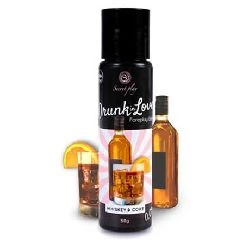 pintura corporal tipo lubricante whiskey cola 60 ml secret play