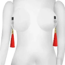 pinzas para pezones rojas - detalle 3