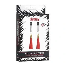 pinzas para pezones rojas - detalle 4