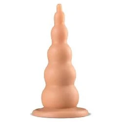 plug anal adaptable natural con ventosa 24 cm kai - detalle 3