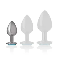 plug anal azul aluminio talla s - detalle 3