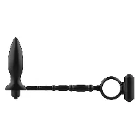 plug anal con anillo vibrador addicted - detalle 4