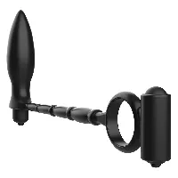 plug anal con anillo vibrador addicted - detalle 5