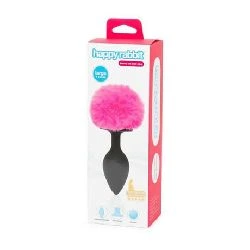 plug anal con cola rosa grande - detalle 3