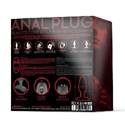 plug anal con control remoto asher - detalle 3