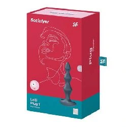 plug anal con vibracion lolli satisfyer dark teal - detalle 3