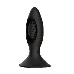 plug anal con vibracion y funcion de resonancia control remoto usb - detalle 4