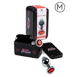 plug anal mediano rojo secret play