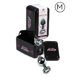 plug anal mediano transparente secret play