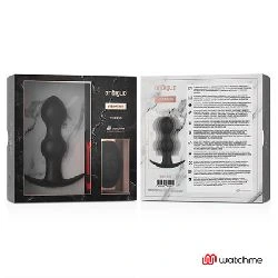 plug anal negro control remoto watchme tiberio - detalle 3