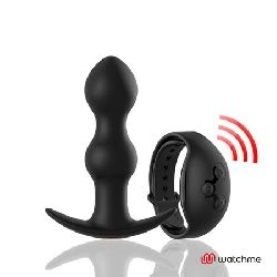 plug anal negro control remoto watchme tiberio - detalle 4