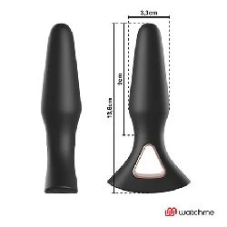 plug anal negro watchme control remoto alexandru - detalle 6