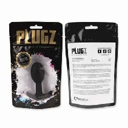 plug anal numero 3 negro 9 cm - detalle 4