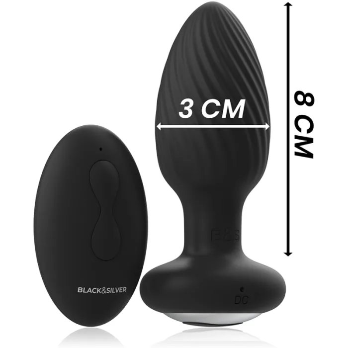 PLUG anal ROTADOR ANAL SILICONA CONTROL REMOTO - detalle 4