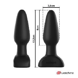 plug anal watchme negro control remoto andre - detalle 5