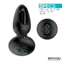 plug con vibracion y lengua control remoto sasha - detalle 4