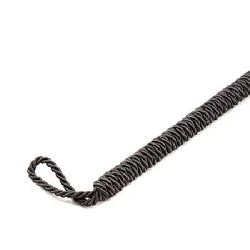 plumas estimuladoras con lazo 25 cm negro - detalle 4