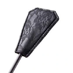 fusta con plumas y encaje 56 cm negro - detalle 4