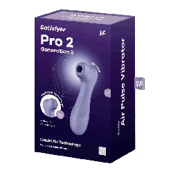 Satisfyer Pro 2 Generation 3 succionador y vibrador lila - detalle 6