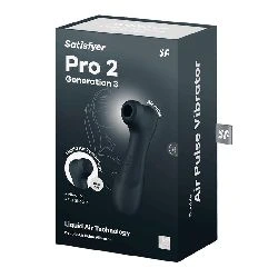 Satisfyer Pro 2 Generation 3 vibración air pulse negro - detalle 5