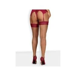 medias rosalyne rojo obsessive - detalle 3